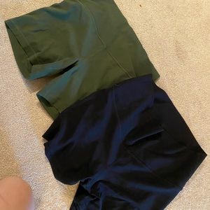 Tna butter high waistband shorts L